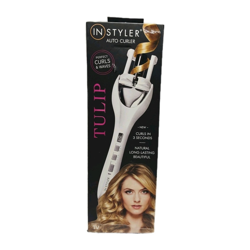 Tulip In style Auto  Curler Tourmaline Ceramic Barrel 6'professional Swivel Cord